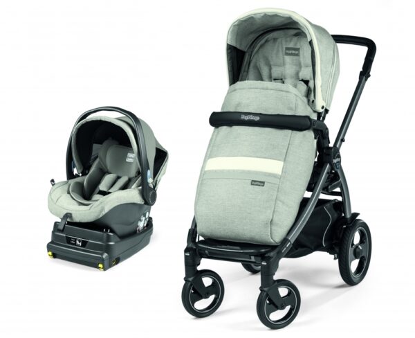 Carucior 2 in 1 Peg Perego Book 51 S Titania i-Size Luxe Pure 0 - 22 kg