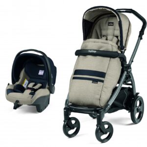 Carucior 2 in 1 Peg Perego Book  51 Titania Luxe Ecru 0 - 22 kg