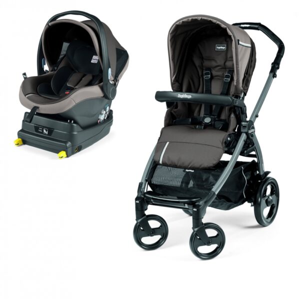 Carucior 2 in 1 Peg Perego Book 51 Titania i-Size Class Grey 0 - 22 kg