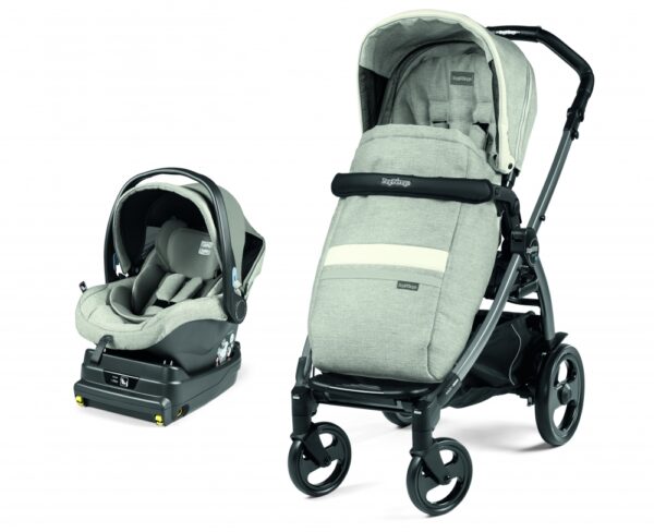 Carucior 2 in 1 Peg Perego Book 51 Titania i-Size Luxe Pure 0 - 22 kg