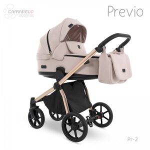 Carucior 2 in 1 Previo Camarelo Pre-2