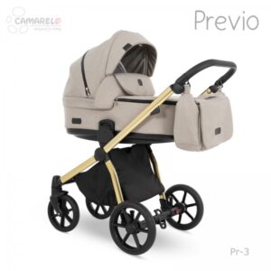 Carucior 2 in 1 Previo Camarelo Pre-3