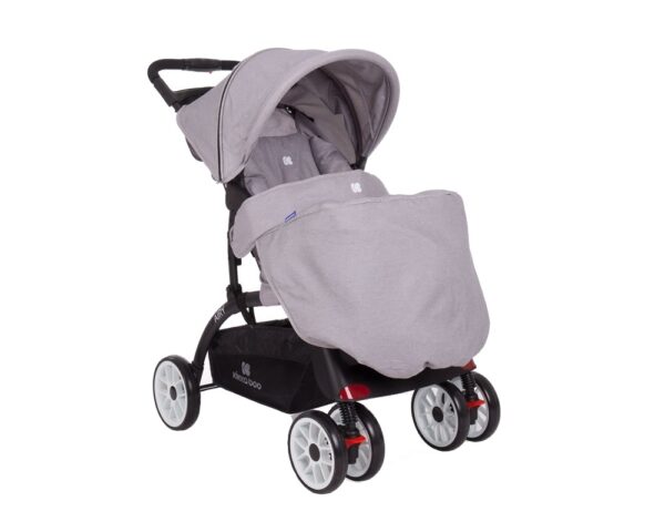 Carucior 2 in 1 cu scaun auto Airy Grey