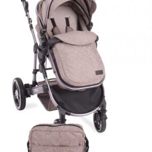 Carucior 2 in 1 cu suspensii Dora Beige