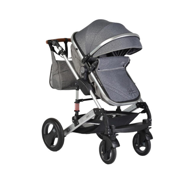 Carucior 2 in 1 cu suspensii Gala Premium Panther