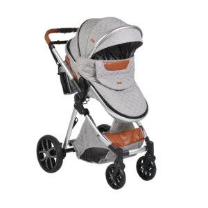 Carucior 2 in 1 transformabil Moni Alma Grey