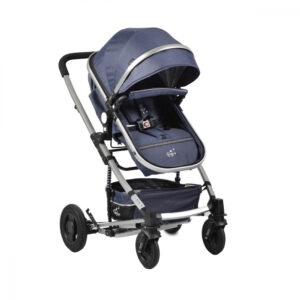 Carucior 2 in 1 transformabil cu sistem de balansare Moni Gigi Denim