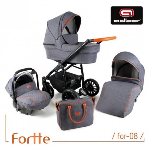 Carucior 3 in 1 Adbor Fortte