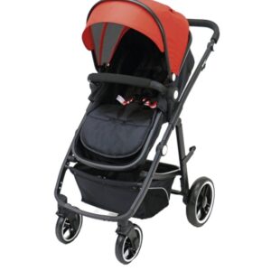 Carucior 3 in 1 Asalvo Convertible Two+ Red