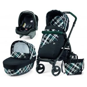 Carucior 3 in 1 Book Plus Modular Peg Perego Tartan