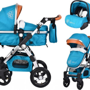 Carucior 3 in 1 Cangaroo Luxor Turquoise