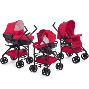 Carucior 3 in 1 Chicco Trio Sprint RedPassion 0luni+