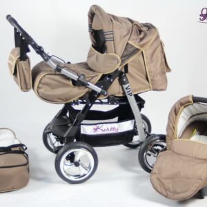 Carucior 3 in 1 Kerttu Vip 71 cappuccino