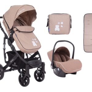 Carucior 3 in 1 KikkaBoo Beloved Beige