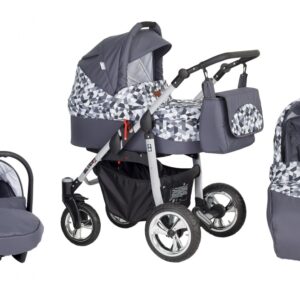 Carucior 3 in 1 Kunert Silver GraffitRomburi