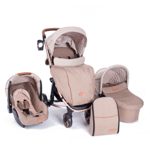 Carucior 3 in 1 Madrid Beige Melange