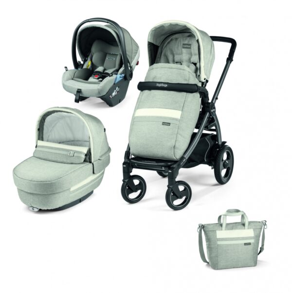 Carucior 3 in 1 Peg Perego Book 51 S Titania Lounge Luxe Pure