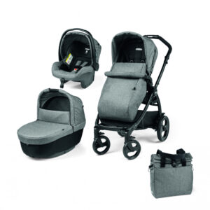 Carucior 3 in 1 Peg Perego Book 51 Titania Primoviaggio SL 0-22 kg Futura Cinder Gri