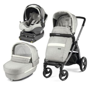 Carucior 3 in 1 Peg Perego Book Plus S Titania i-Size Luxe Pure