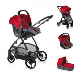 Carucior 3 in 1 Slide 3 Top Plus Red