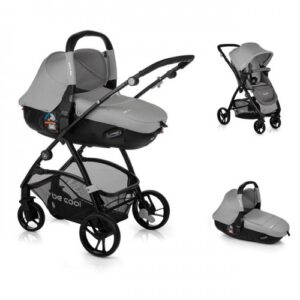 Carucior 3 in 1 Slide Match Grey