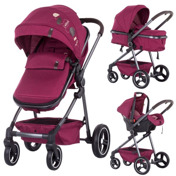 Carucior Chipolino Noah 2 in 1 orchid linen