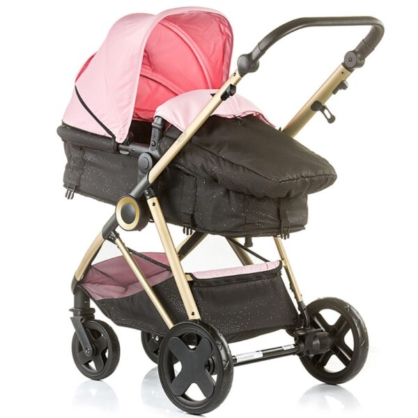 Carucior Chipolino Sensi 2 in 1 pink mist