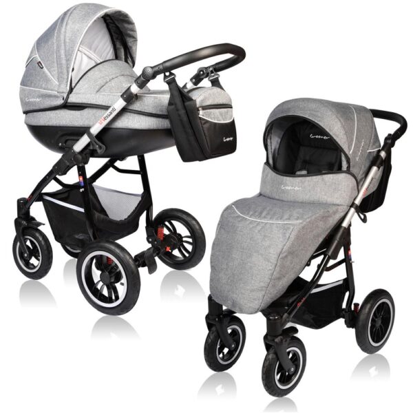 Carucior Crooner Prestige 2 in 1 Vessanti Gray