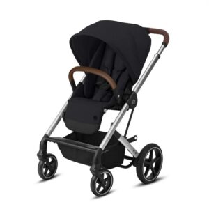 Carucior Cybex Balios S Lux cadru silver Deep Black