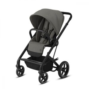 Carucior Cybex Balios S Lux cadru negru Soho Grey