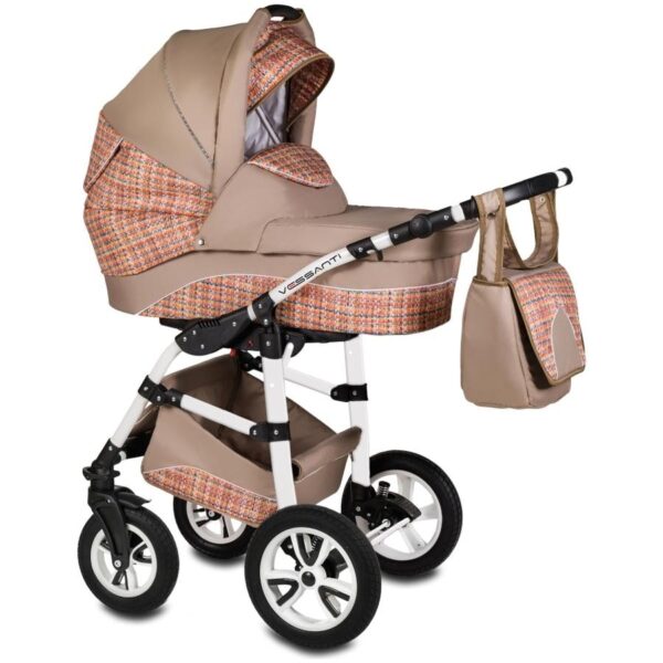 Carucior Flamingo Easy Drive 3 in 1 Vessanti Beige