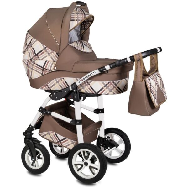 Carucior Flamingo Easy Drive 3 in 1 Vessanti Brown