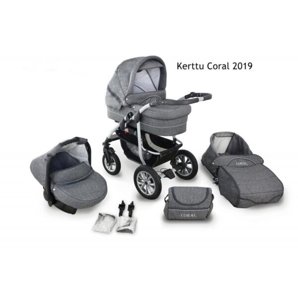 Carucior Kerttu Coral 2019 3 in 1