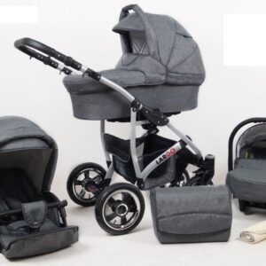 Carucior Largo 3 in 1 Grey Flex