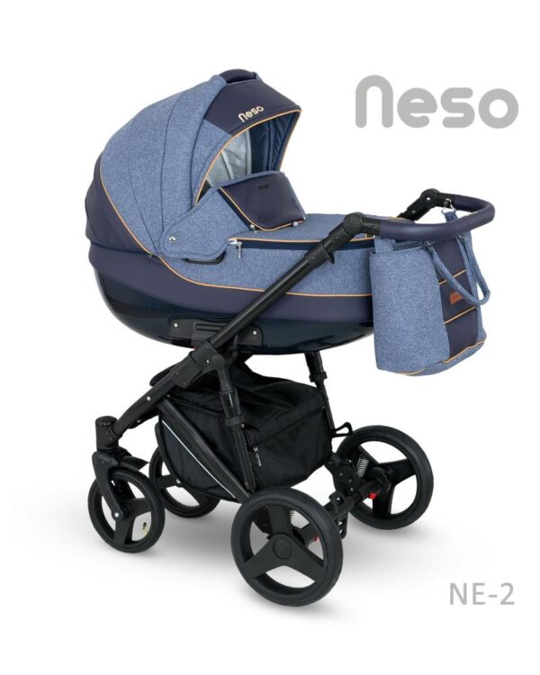 Carucior copii 2 in 1 Neso Camarelo Color NE-2