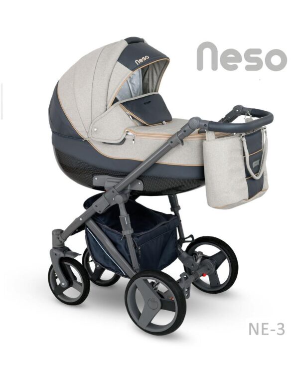 Carucior copii 2 in 1 Neso Camarelo Color NE-3