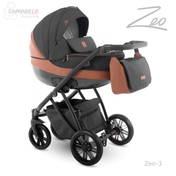 Carucior copii 2 in 1 Zeo Camarelo color 3