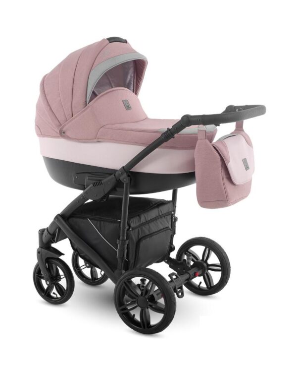 Carucior copii 3 in 1 Baleo Camarelo Ba-Pink