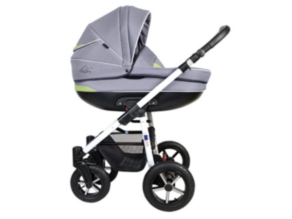 Carucior copii 3 in 1  Baby Boat Bb223 Gray-Green