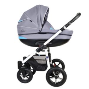 Carucior copii 3 in 1 Baby Boat Bb224 Gray-Blue