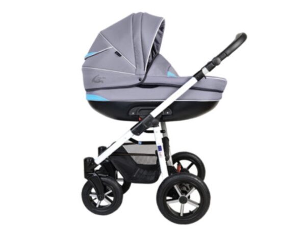 Carucior copii 3 in 1 Baby Boat Bb224 Gray-Blue