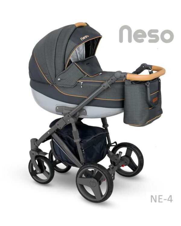 Carucior copii 3 in 1 Neso Camarelo Color NE-4