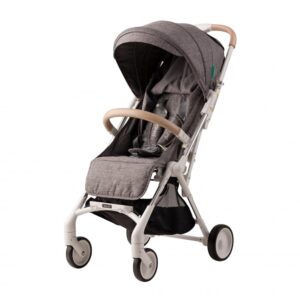 Carucior cu lumini de noapte Bebumi Spotlight Dark Grey