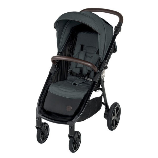 Carucior sport cu roti gonflabile Baby Design Look Air 17 Graphite 2020