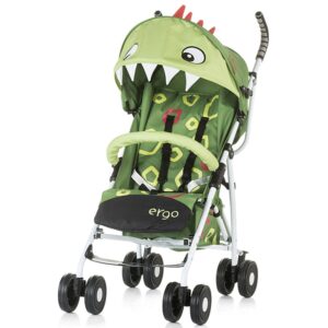 Carucior sport Chipolino Ergo green baby dragon