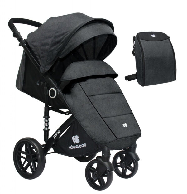 Carucior sport KikkaBoo Juno Dark Grey 2020