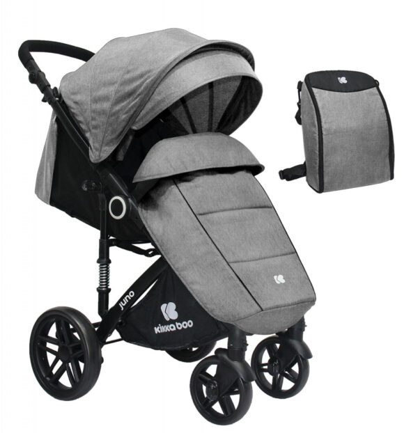 Carucior sport KikkaBoo Juno Light Grey 2020