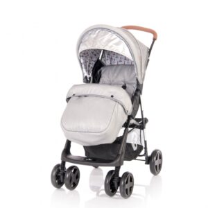 Carucior sport Terra cu husa de picioare Dark Grey Lighthouse