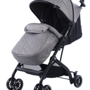 Carucior sport cu husa picioare Miley Dark Grey