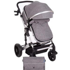 Carucior transformabil 2 in 1 Darling Dark Grey